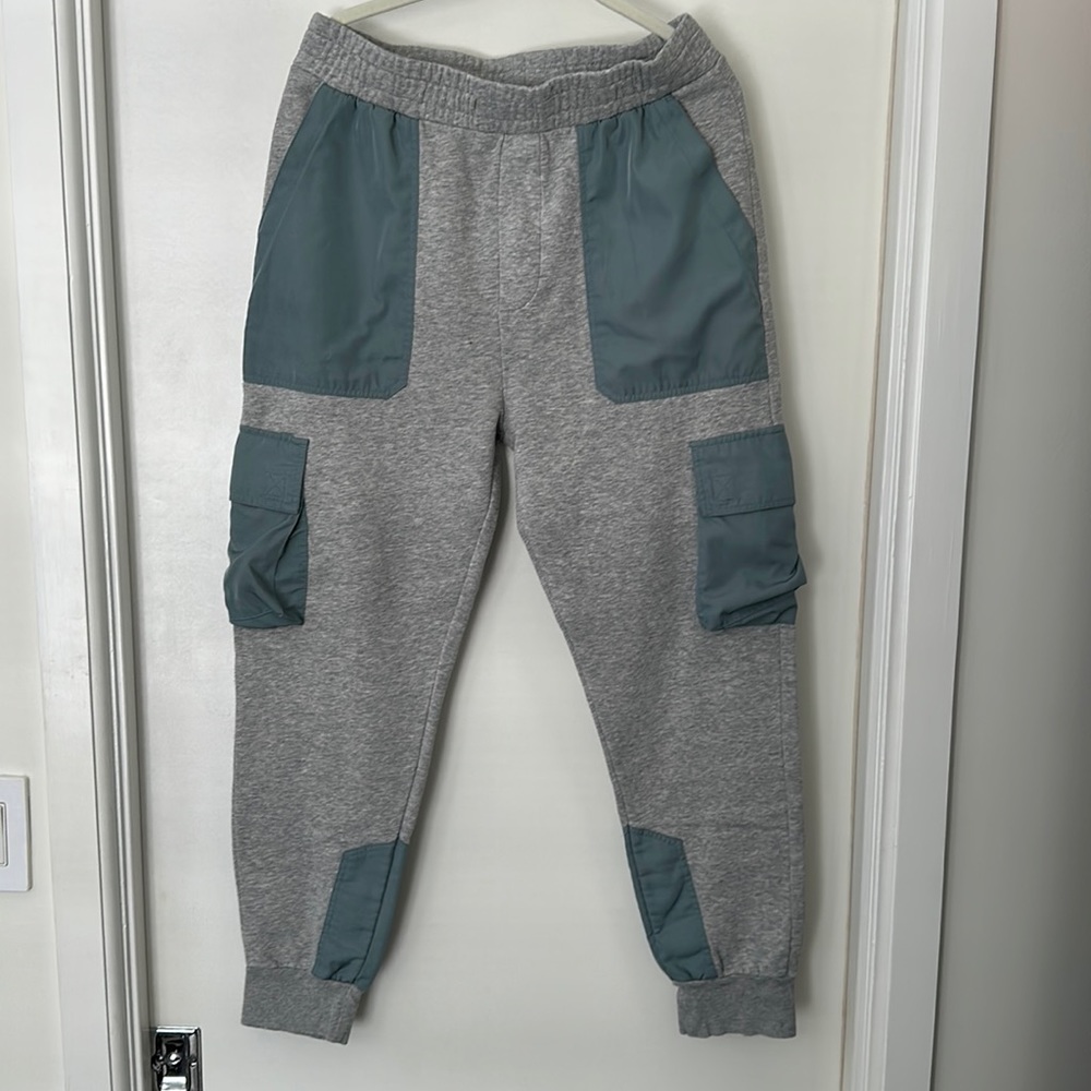 Urban Outfitters Grey Cargo Sweat Pant
